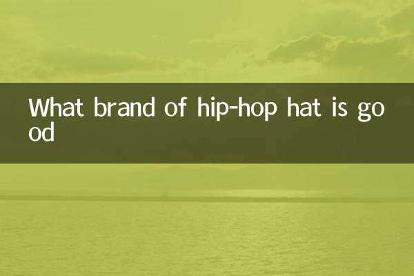 Welche Marke von Hip-Hop-Hut ist gut