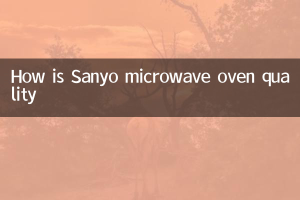 Как поживает качество микроволновой печи Sanyo