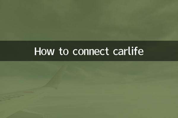 Comment connecter Carlife