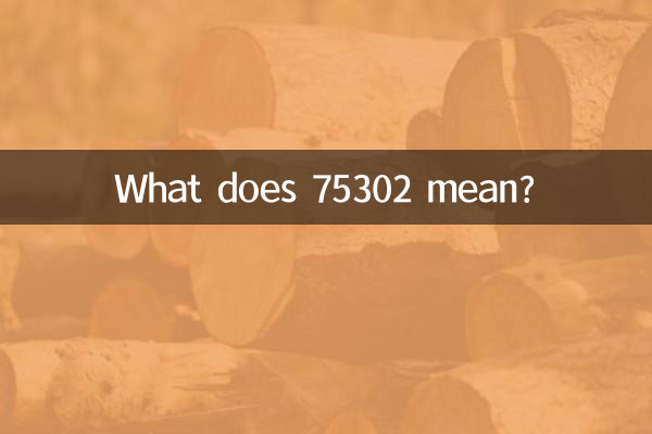75302 का क्या मतलब है?
