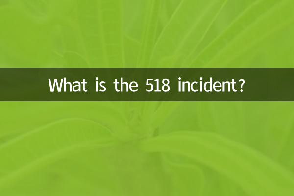 Was ist der Vorfall 518?
