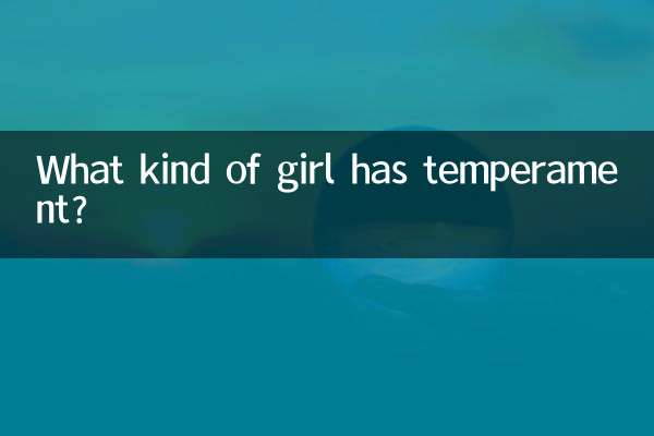 ¿Qué clase de chica tiene temperamento?