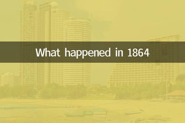 1864年發生了什麼