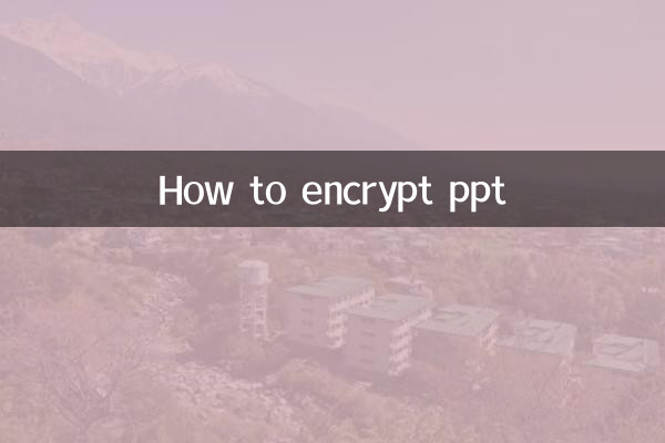 Come crittografare ppt