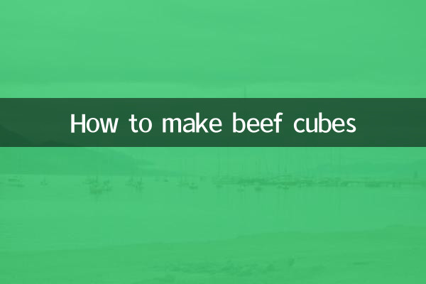 Come preparare i cubetti di manzo