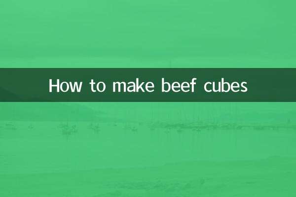 Come preparare i cubetti di manzo