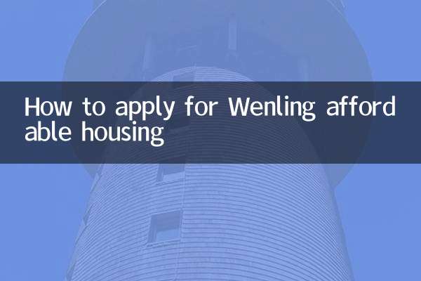 Comment postuler pour un logement abordable à Wenling