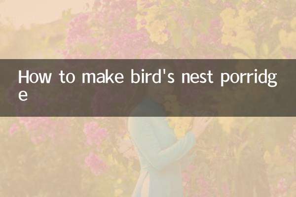 Wie man Vogelnestbrei macht