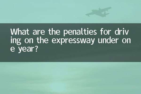 Какие штрафы предусмотрены за езду по скоростной автомагистрали до одного года?