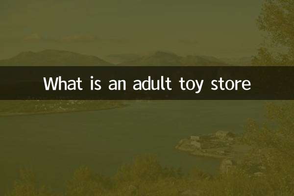 একটি প্রাপ্তবয়স্ক খেলনা দোকান কি
