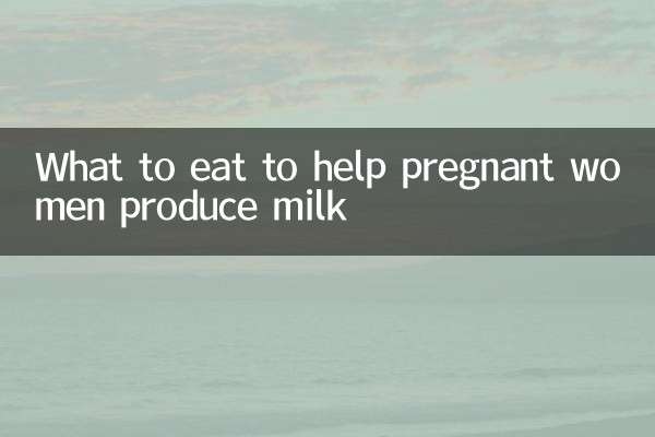 Was man essen sollte, um schwangeren Frauen bei der Milchproduktion zu helfen