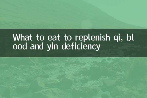 Что есть, чтобы восполнить дефицит ци, крови и инь
