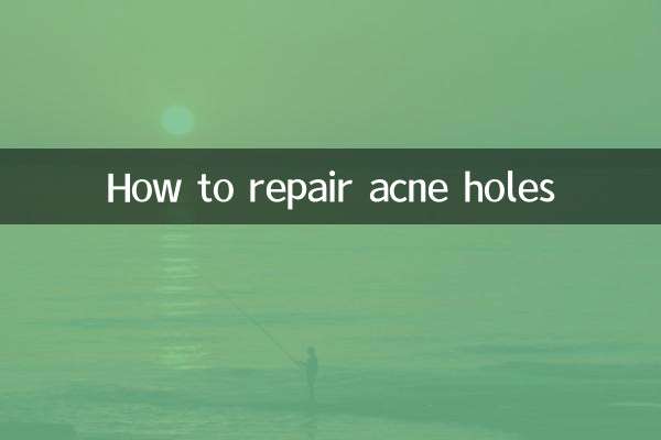 Как восстановить отверстия от прыщей