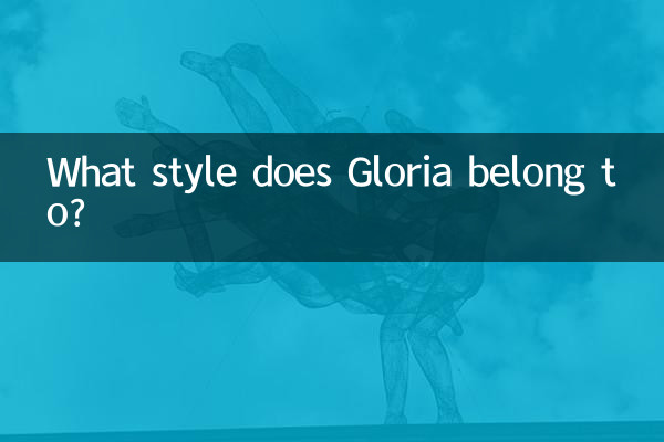 ¿A qué estilo pertenece Gloria?