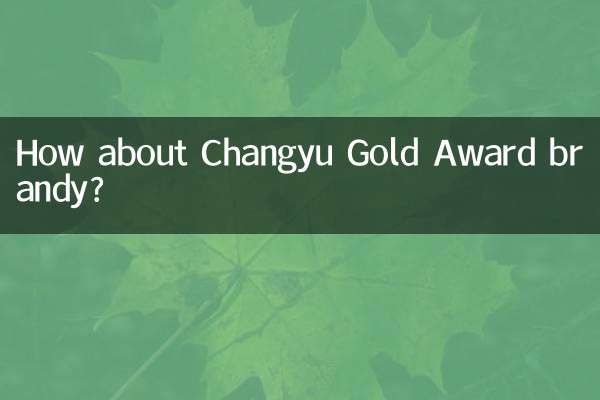 Wie wäre es mit Changyu Gold Award-Brandy?