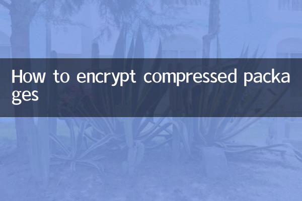 كيفية تشفير الحزم المضغوطة