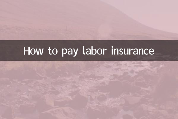 كيفية دفع تأمين العمل