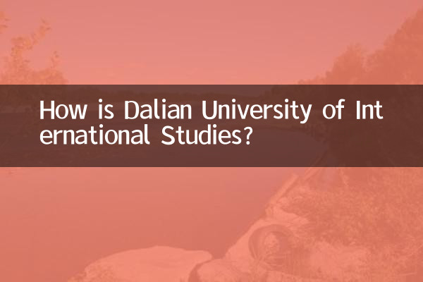 Como é a Universidade de Estudos Internacionais de Dalian?