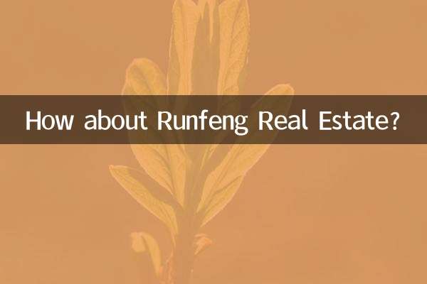 Wie wäre es mit Runfeng Real Estate?