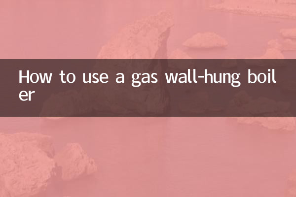 怎么用燃气壁挂炉使用