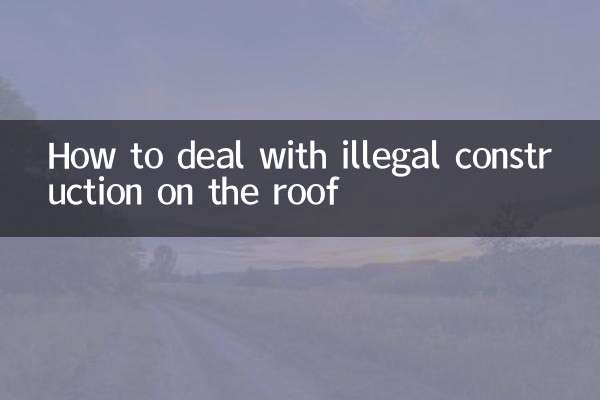 Como lidar com construções ilegais no telhado