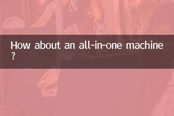 Wie wäre es mit einer All-in-One-Maschine?