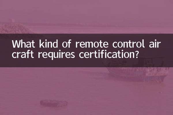 Quel type d’avion télécommandé nécessite une certification ?