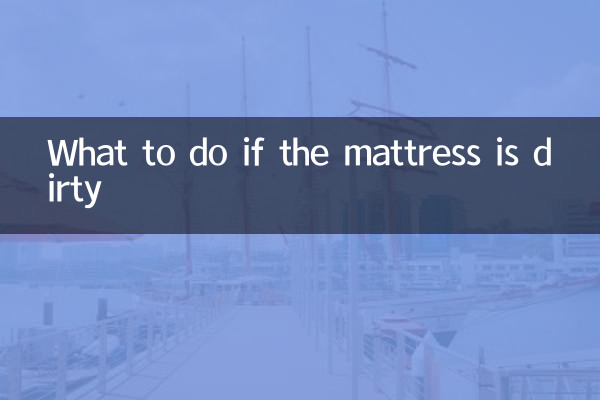 کیا کریں اگر توشک گندا ہو