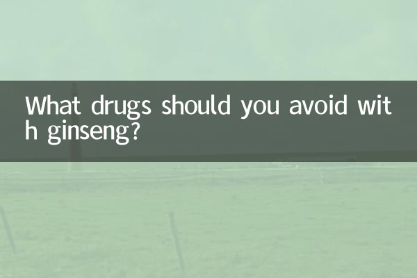जिनसेंग के साथ आपको किन दवाओं से बचना चाहिए?