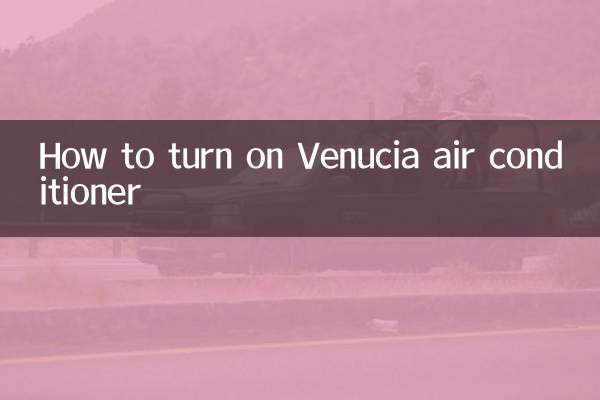 Como ligar o ar condicionado de Venucia