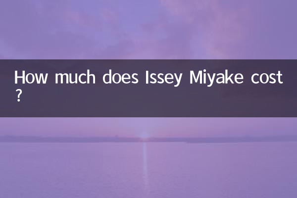 ¿Cuánto cuesta Issey Miyake?