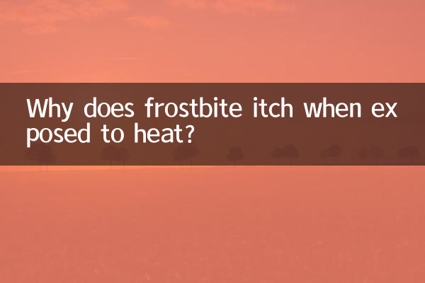 Perché il congelamento prude se esposto al calore?