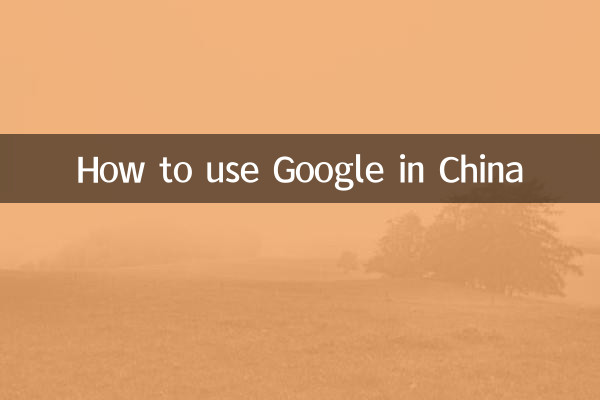 Come utilizzare Google in Cina