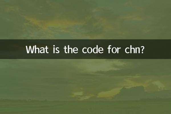 ما هو رمز chn؟