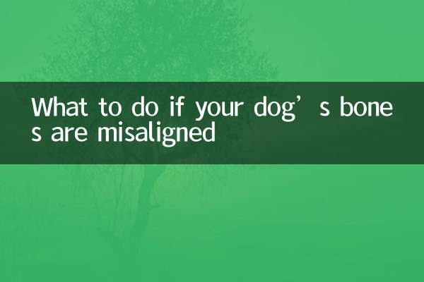 यदि आपके कुत्ते की हड्डियाँ गलत तरीके से संरेखित हों तो क्या करें
