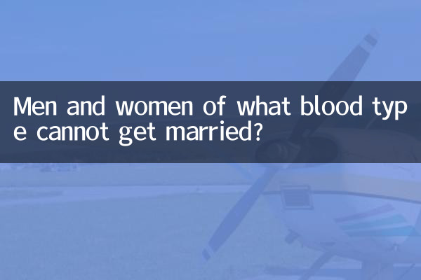 Homens e mulheres de que tipo sanguíneo não podem se casar?