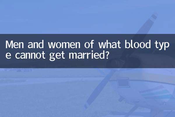 Homens e mulheres de que tipo sanguíneo não podem se casar?
