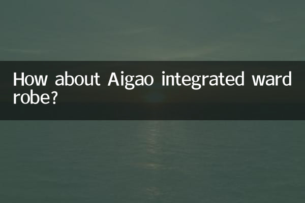 Que tal guarda-roupa integrado Aigao?