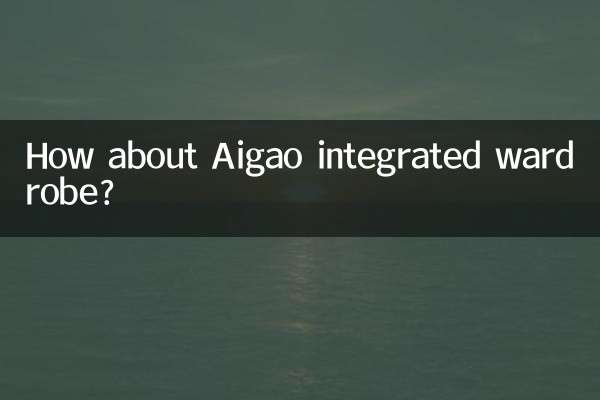 Que tal guarda-roupa integrado Aigao?