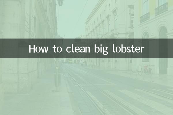 大龙虾怎么弄才干净