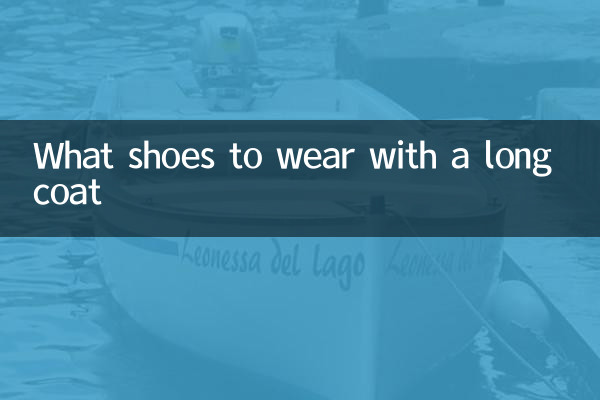 Welche Schuhe trägt man zu einem langen Mantel?
