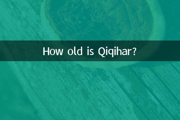 How old is Qiqihar?