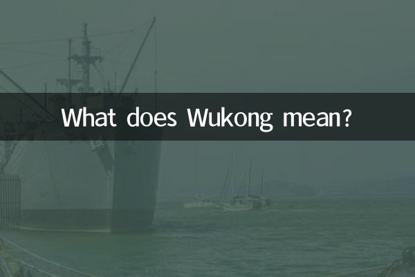 Que veut dire Wu Kong ?