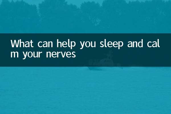 Was Ihnen beim Schlafen helfen und Ihre Nerven beruhigen kann