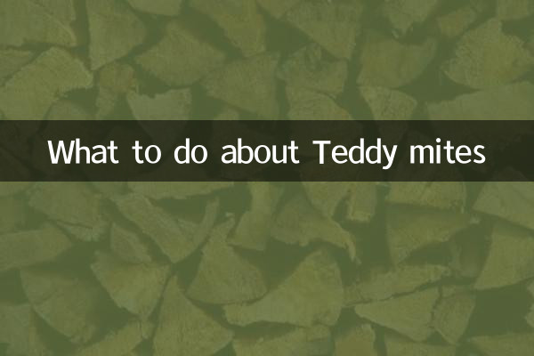 Qué hacer con los ácaros del peluche