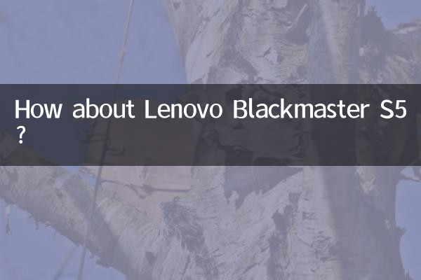 Lenovo Blackmaster S5는 어떻습니까?