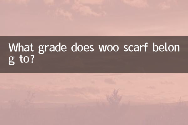 وو اسکارف کا تعلق کس گریڈ سے ہے؟
