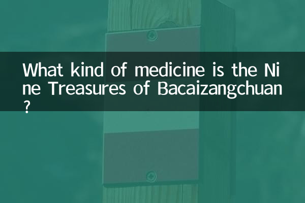 نه گنج باکایزانگچوان چه نوع دارویی است؟