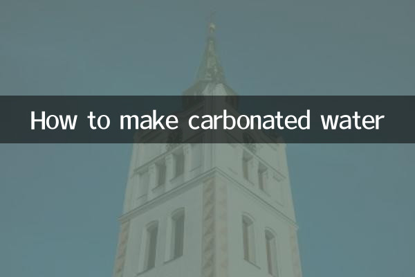 কীভাবে কার্বনেটেড জল তৈরি করবেন