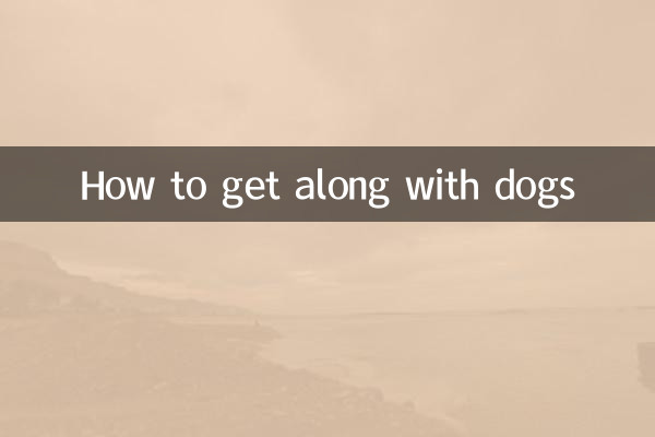 Cómo llevarse bien con los perros
